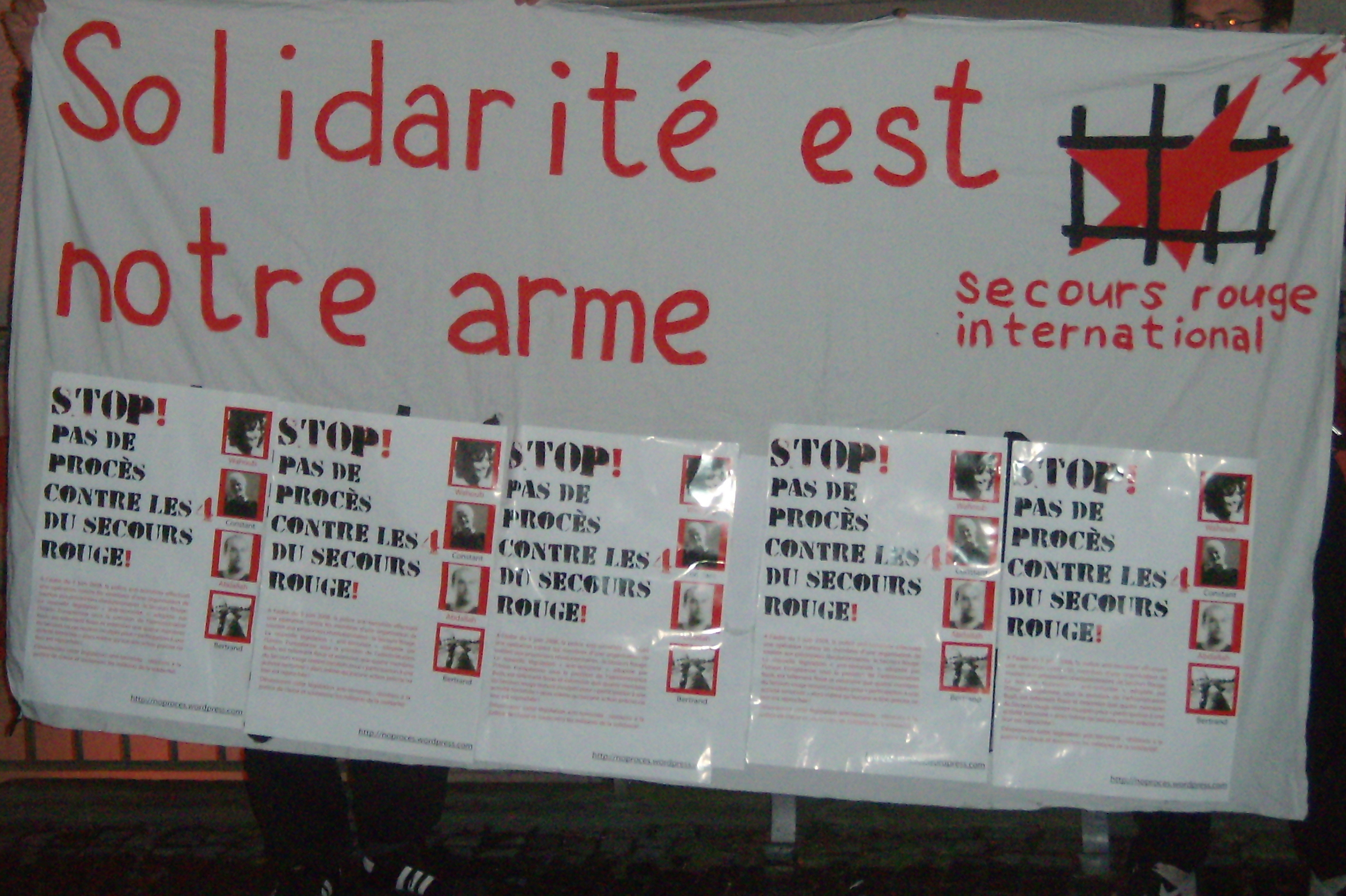 Banderole solidaire (Zurich)