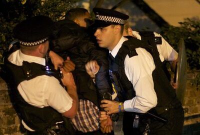 Arrestation à Londres
