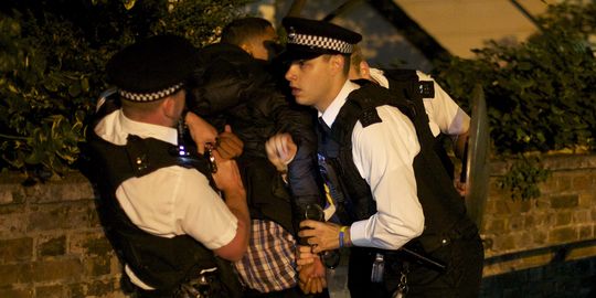Arrestation à Londres