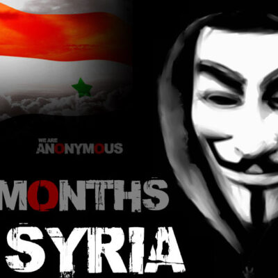 Anonymous sur la Syrie