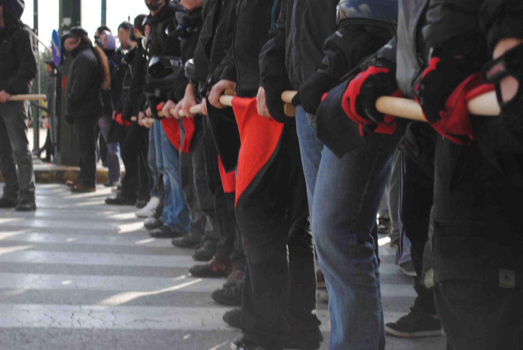 Manifestation anarchiste à Athènes Manifestation anarchiste à Athènes