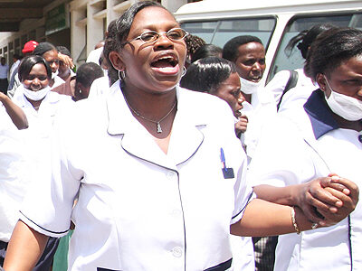 infirmières en grève au Kenya