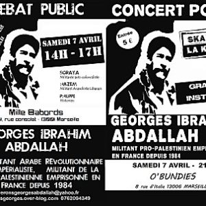 Action de solidarité avec Georges Abdallah