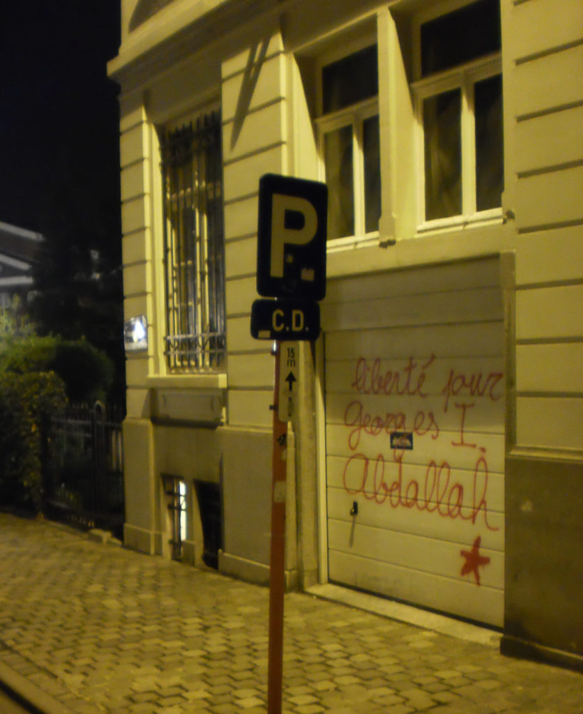 Bombage pour Georges Abdallah