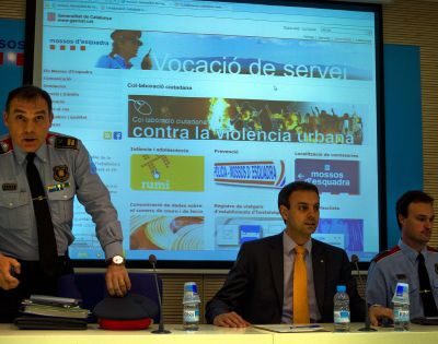 La police catalane ouvre un site 'contre la violence urbaine'