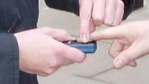 Scanner d'empreintes digitales