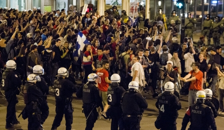 Manifestation et arrestations à Montréal