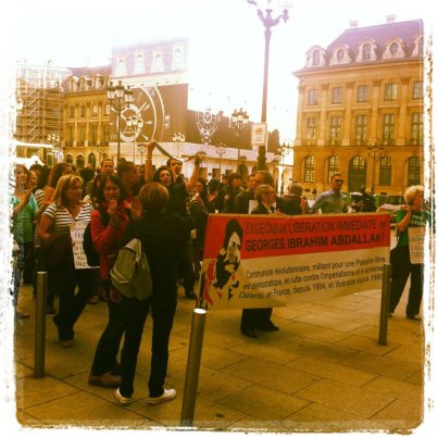 Manifestation pour Georges Ibrahim Abdallah
