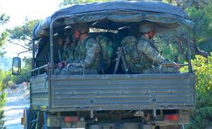 Convoi de l'armée turque