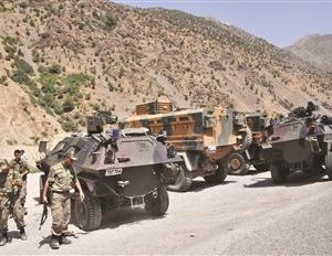 Tanks de l'armée turque