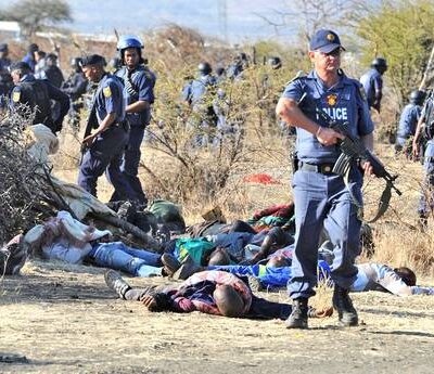 Affrontements à la mine de Marikana