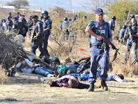Affrontements à la mine de Marikana