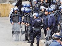 Déploiement policier à Constantine