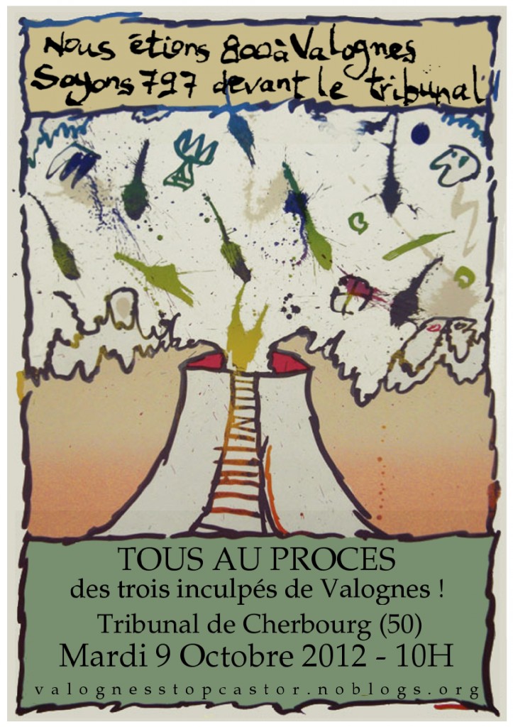 Soutien aux trois inculpés de Valognes