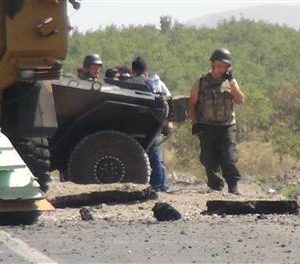 Explosion d'un IED au Kurdistan