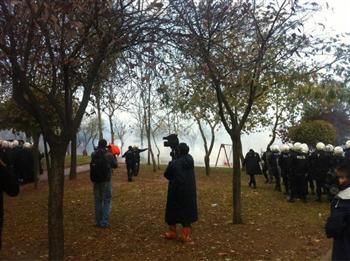 Spray au poivre contre manifestants à Istanbul