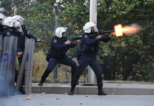 Affrontements à Ankara