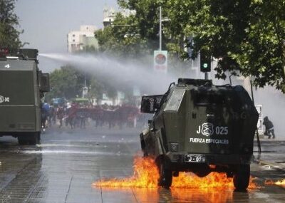 Répression à Santiago