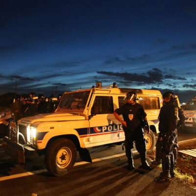 Déploiement policier à La Réunion