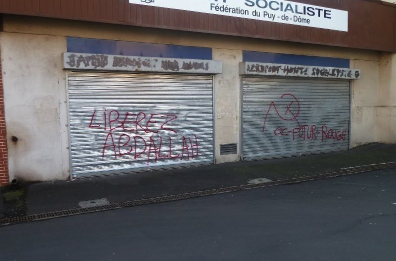 Tag solidaire pour Georges Ibrahim Abdallah