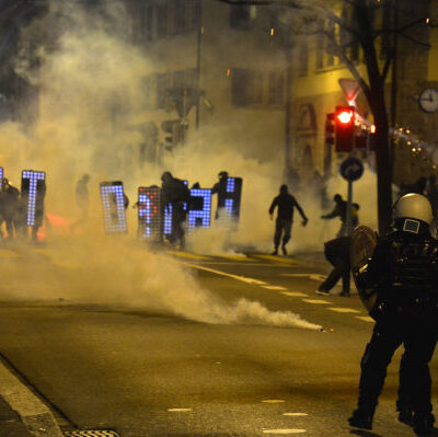Contre l'éviction d'un squat à Zurich
