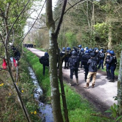Affrontement à la ZAD