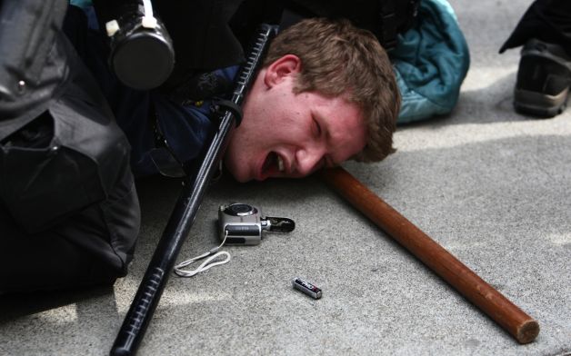 Répression au 1er mai à Seattle