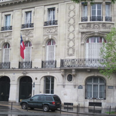 Tag de solidarité avec le peuple chilien