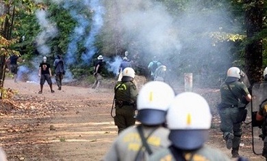 Manifestation en Chalcidique