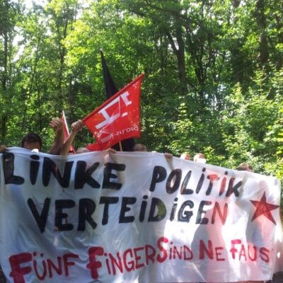 manifestation Ollie Tegel