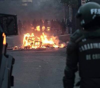 Répression à Santiago