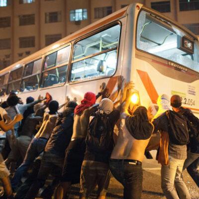 Manifestation Rio de Janerio 19 juin