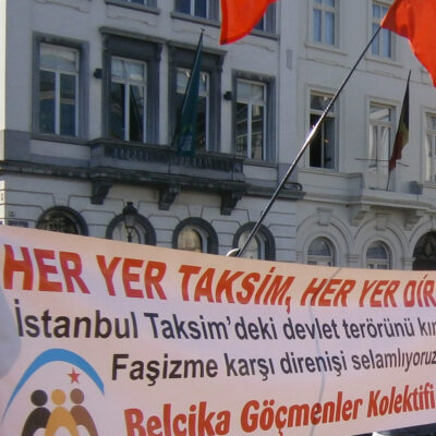Bruxelles Soutien manifestants Taksim