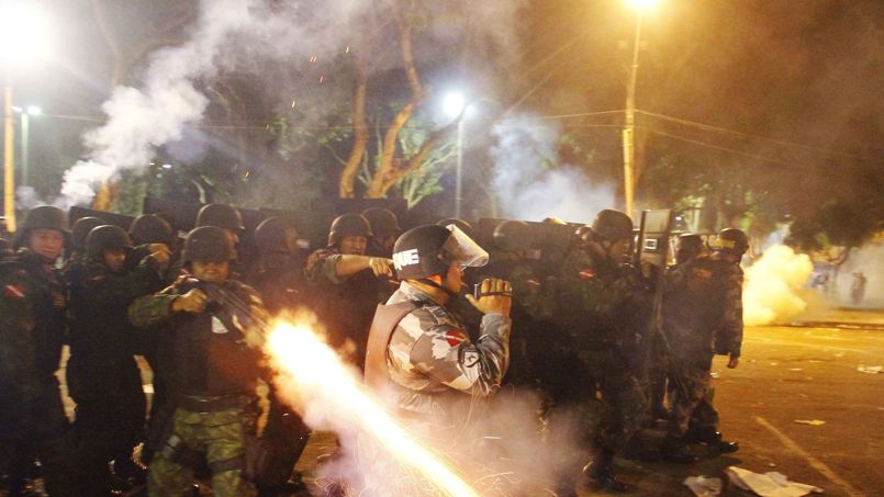 Répression policière au Brésil