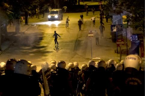 Affrontements place Taksim