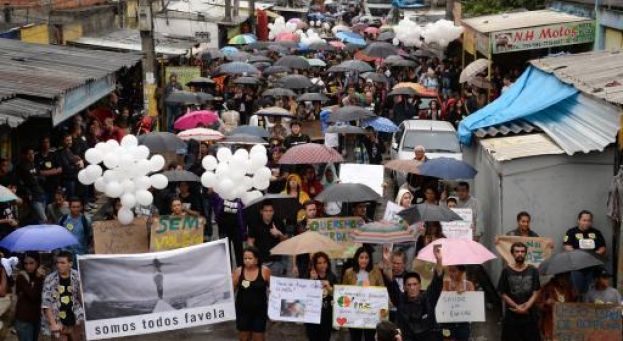 Manifestation favela Maré rio