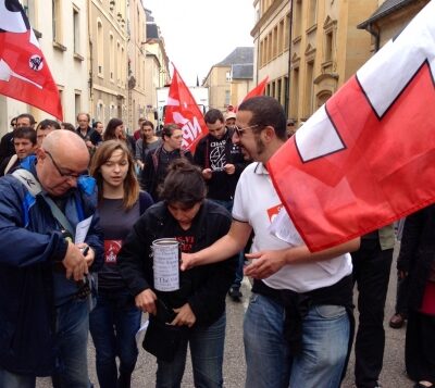 Manifestation Fouad Harjane CNT
