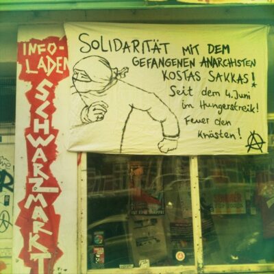 Action de solidarité avec Sakkas à Hambourg