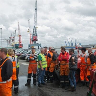 grève à Katoennatie Anvers