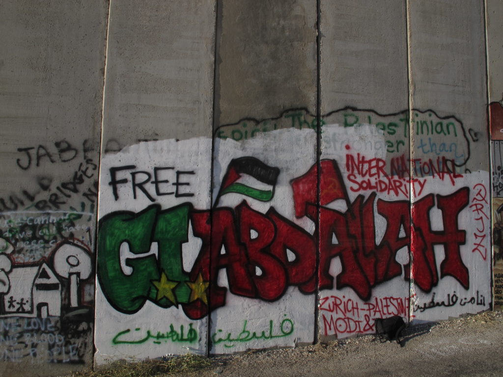 Tag de solidarité avec Georges Ibrahim Abdallah