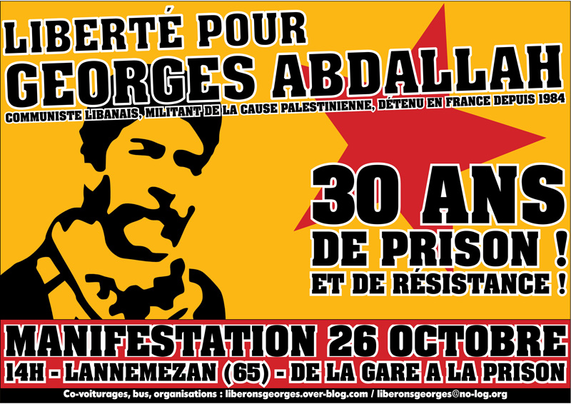 manifestation georges abdallah à lannemezan