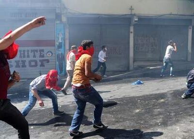 affrontements à Istanbul