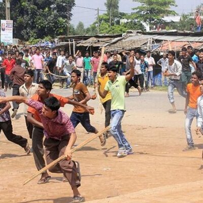 manifestation ouvriers du textile bengladesh