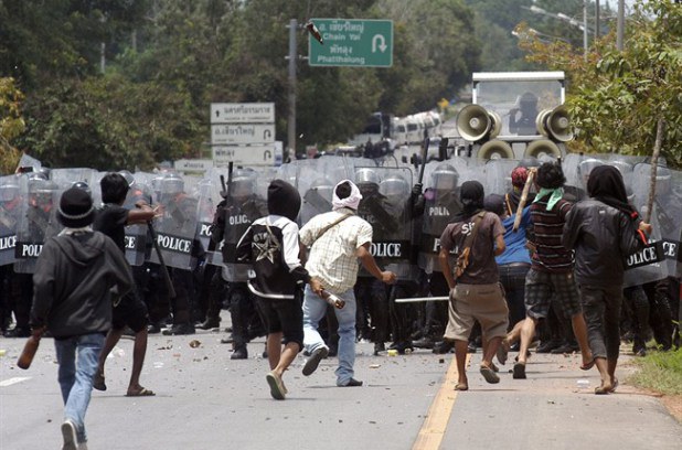 Manifestation des producteurs de caouthcouc