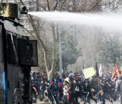 manifestation étudiants chili