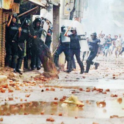 Répression des ouvriers du textile au Bangladesh