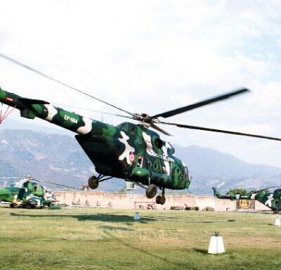 hélicoptère contre-guérilla pérou
