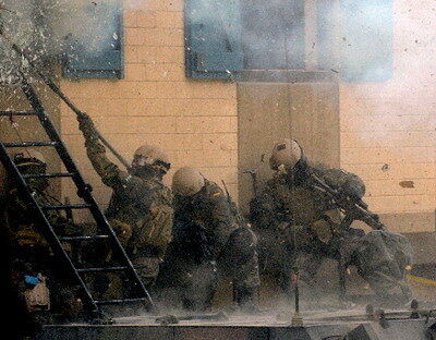 Entrainement de la Bundeswher à Schnöggersburg