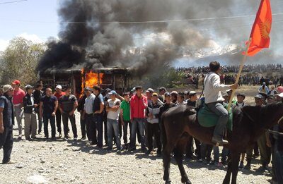 Emeute minière dans le sud du Kirghizstan