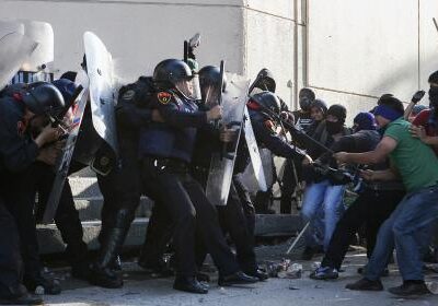 Affrontements à Mexico